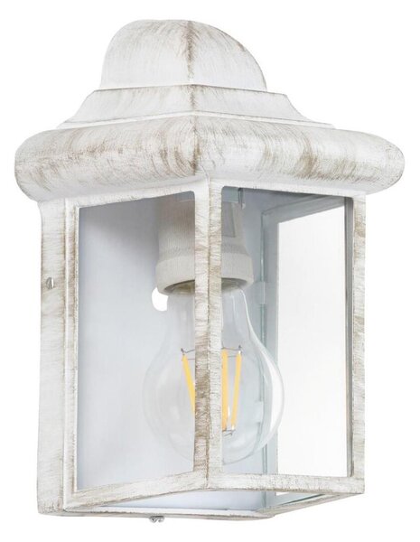 Rabalux 8753 - Applique da esterno NORVICH 1xE27/60W/230V IP43 bianco