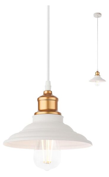 Redo 01-1293 - Lampadario a sospensione con filo SPINNER 1xE27/42W/230V