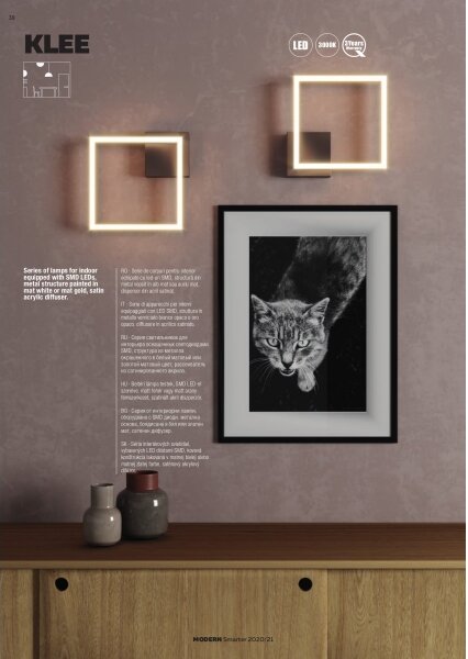 Redo 01-1642 - Plafoniera LED dimmerabile KLEE LED/57W/230V, bianca