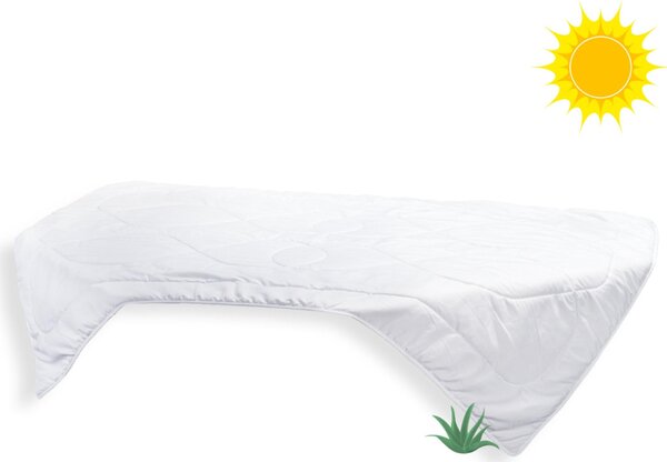 Coperta estesa Aloe Vera 140x220cm estate 495g