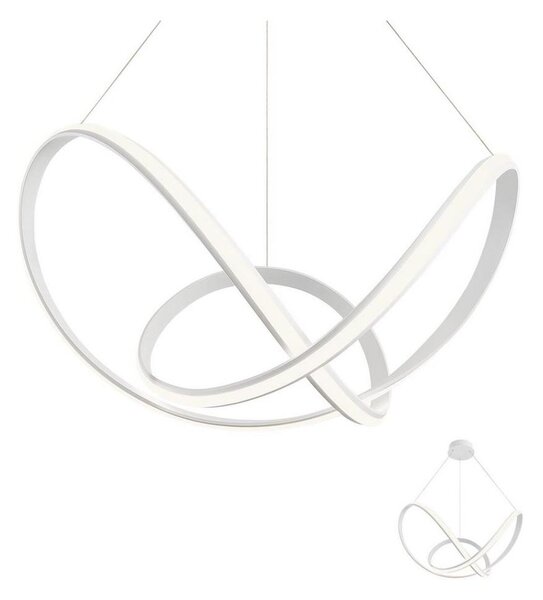 Redo 01-1784 - Lampadario LED a sospensione con filo NUCLEO LED/55W/230V bianco