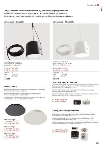 Redo 01-1826 - Lampadario a sospensione con filo DODO 3xE27/15W/230V ragno