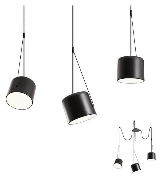 Redo 01-1826 - Lampadario a sospensione con filo DODO 3xE27/15W/230V ragno