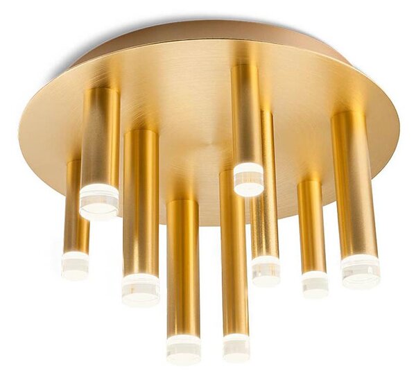 Redo 01-2039 - Plafoniera LED MADISON 9xLED/4W/230V oro