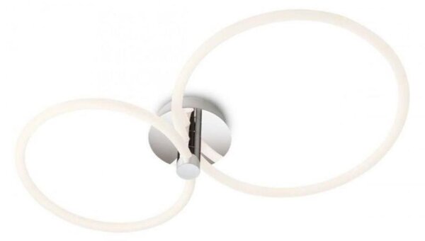 Redo 01-2224 - Lampadario a plafone LED dimmerabile SPELL LED/43W/230V 3000K cromo