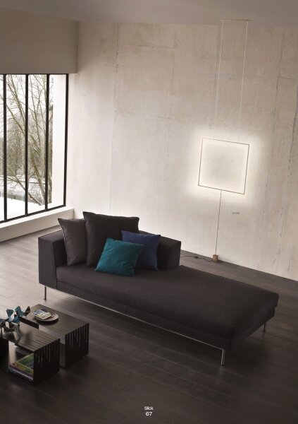 Redo 01-2134 - Lampada LED da terra SLICK LED/28W/230V nero