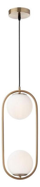 Redo 01-2626 - Lampadario a sospensione con filo NIVA 2xE14/28W/230V