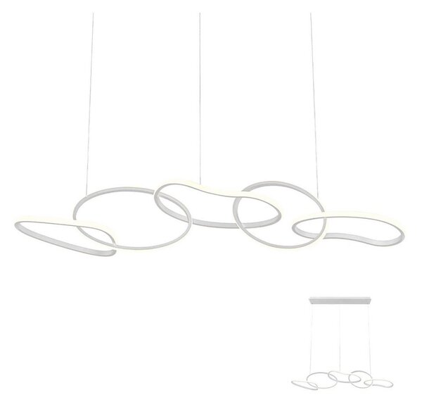 Redo 01-2597 - Lampada LED dimmerabile a sospensione su cavo BIAS LED/108,6W/230V 3000K bianco