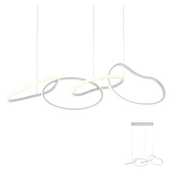 Redo 01-2594 - Lampada a sospensione LED dimmerabile su cavo BIAS LED/87,4W/230V 3000K bianco