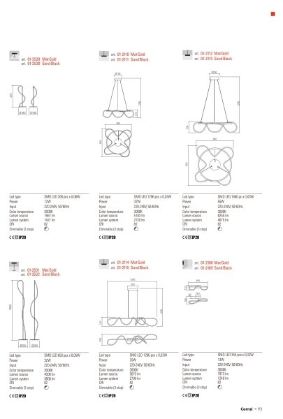 Redo 01-2530 - Lampada da tavolo LED dimmerabile CORRAL LED/12W/230V nero