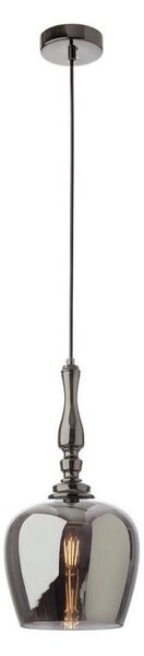 Redo 01-2752 - Lampadario a sospensione con filo TOLL 1xE27/42W/230V nero