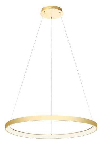 Redo 01-2676-Lampadario a sospensione con filo LED dimmerabile ICONIC LED/60W/230V diametro 78 cm oro