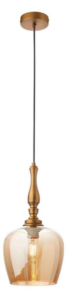 Redo 01-2740 - Lampadario a sospensione con filo TOLL 1xE27/42W/230V bronzo
