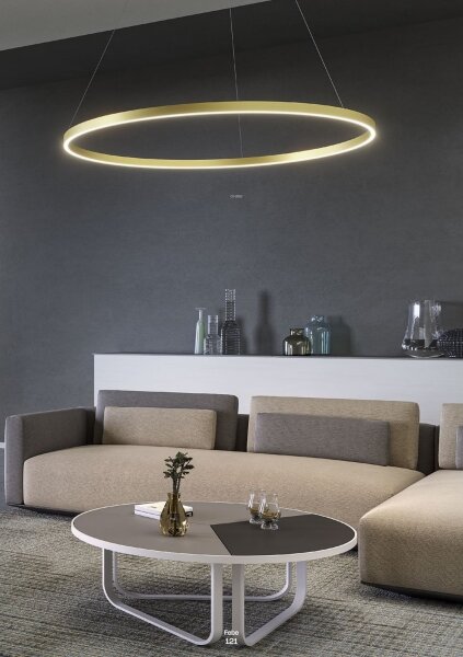 Redo 01-2891 - Lampadario a sospensione con filo LED dimmerabile FEBE LED/62W/230V nero