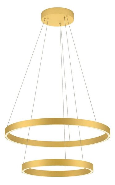 Redo 01-2889 - Lampadario a sospensione con filo LED dimmerabile FEBE LED/62W/230V oro