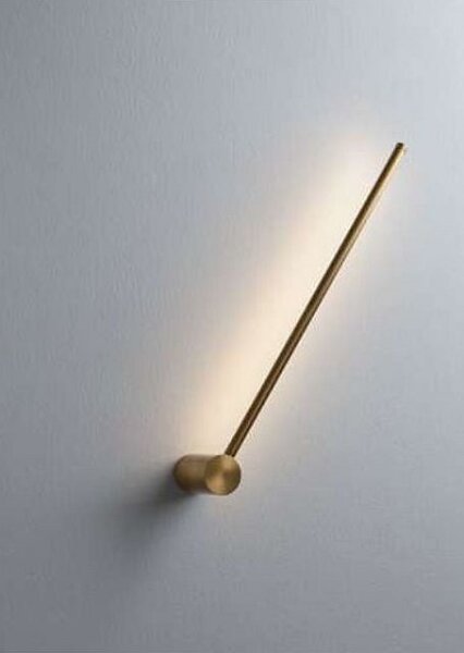 Redo 01-3121 - Applique a LED TABOO LED/9W/230V ottone