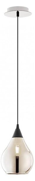 Redo 01-3190 - Lampadario a sospensione con filo TANNER 1xE14/28W/230V diametro 15 cm