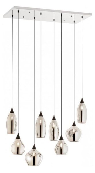 Redo 01-3195 - Lampadario a sospensione con filo TANNER 8xE14/28W/230V
