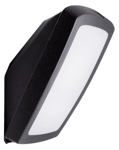 Applique esterno top light trento ap ne e27 led resina - Top Light