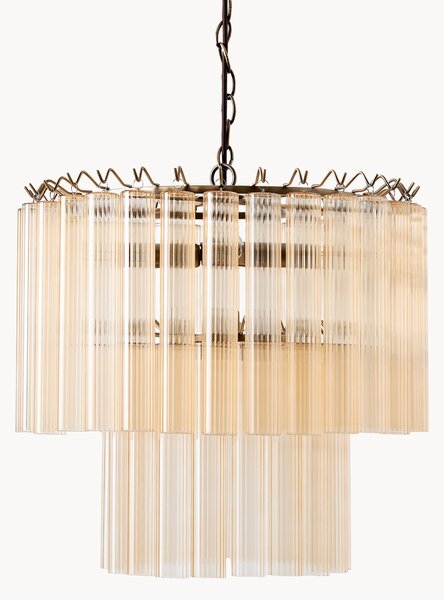 Lampadario in vetro Janae