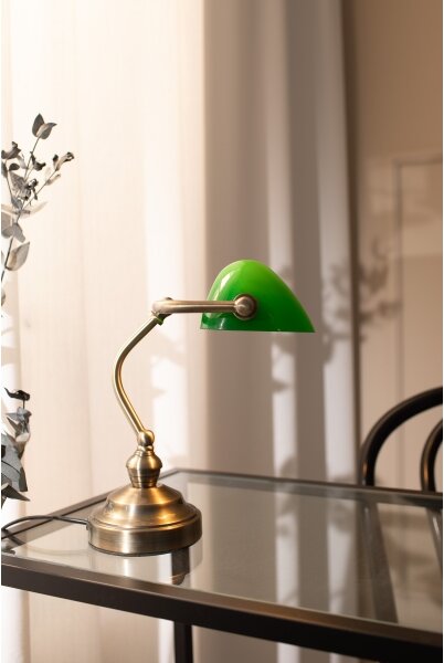 Markslöjd 105930 - Lampada da tavolo BANKERS 1xE14/40W/230V