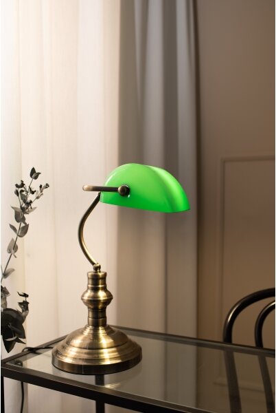 Markslöjd 105931 - Lampada da tavolo BANKERS 1xE14/40W/230V