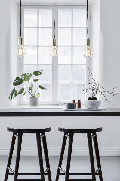Markslöjd 106335 - Lampadario a sospensione con filo SKY 3xE27/60W/230V