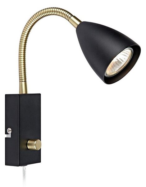 Markslöjd 106589 - Applique CIRO 1xGU10/7W/230V nero