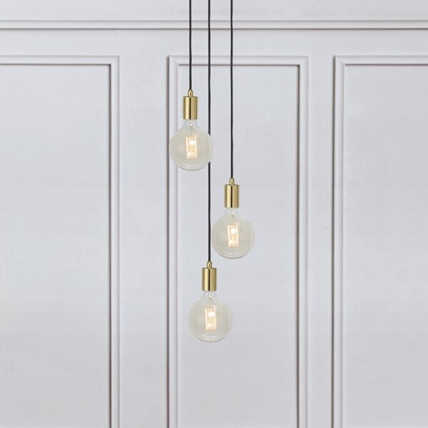 Markslöjd 106333 - Lampadario a sospensione con filo SKY 3xE27/60W/230V