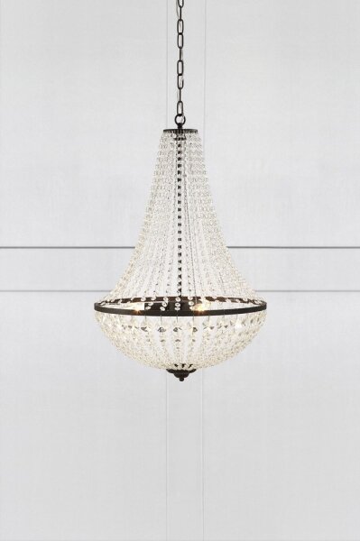 Markslöjd 107028 - Lampadario di cristallo su catena GRÄNSÖ 3xE14/40W/230V