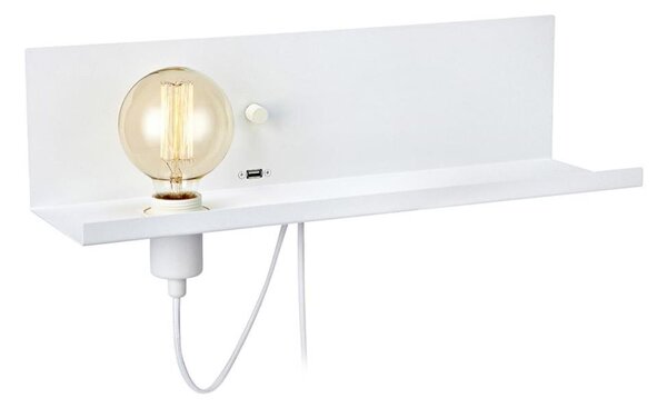 Markslöjd 106969 - Applique dimmerabile con USB MULTI 1xE27/60W/230V
