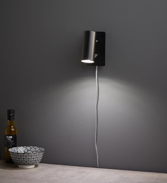 Markslöjd 107345 - Luce Spot da parete dimmerabile BARCELONA 1xGU10/12W/230