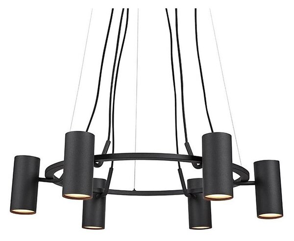Markslöjd 107357 - Lampadario a sospensione con filo PORTO 6xGU10/12W/230V