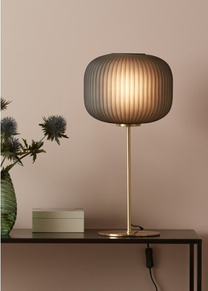 Markslöjd 107820 - Lampada da tavolo SOBER 1xE27/60W/230V ottone