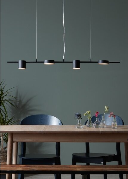 Markslöjd 107746 - Lampadario a sospensione con filo ROW 4xG9/7W/230V