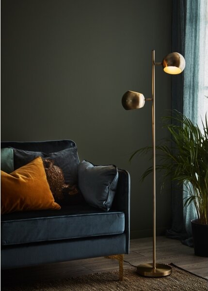 Markslöjd 107742 - Lampada da terra EDGAR 2xE14/40W/230V