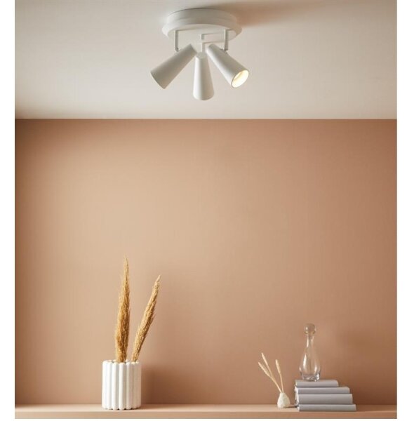 Markslöjd 108203 - Faretto CREST 3xGU10/7W/230V bianco