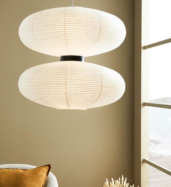Markslöjd 108215 - Lampadario su corda DUAL 1xE27/15W/230V