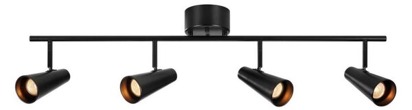 Markslöjd 108202 - Faretto CREST 4xGU10/7W/230V nero