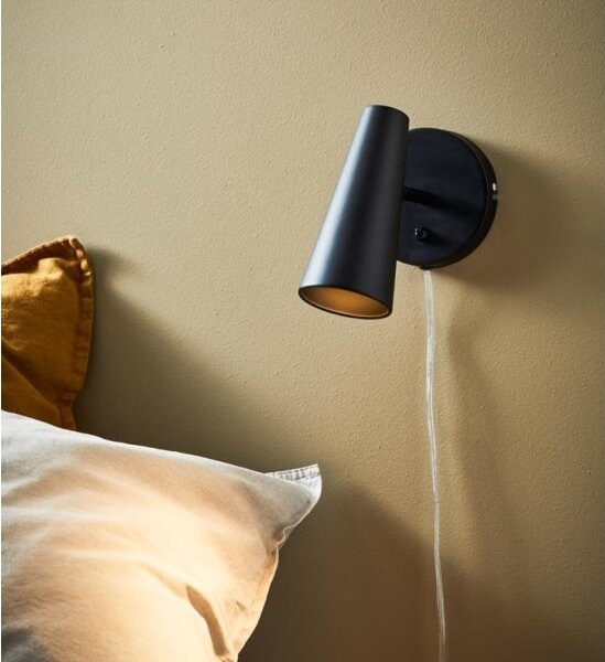 Markslöjd 108200 - Luce Spot da parete CREST 1xGU10/7W/230V nero
