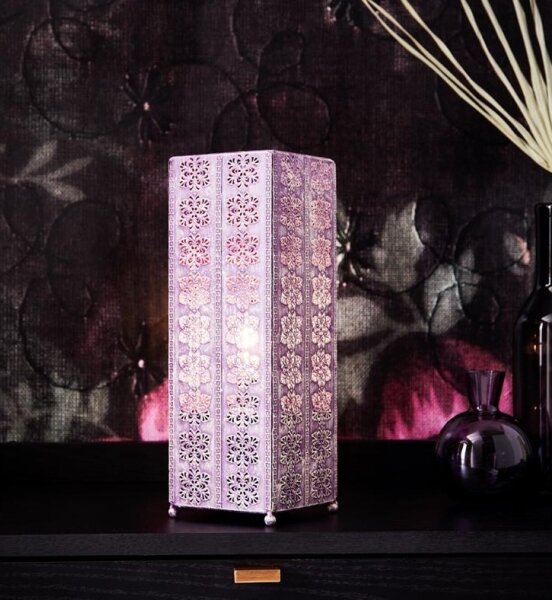 Markslöjd 108224 - Lampada da tavolo AGRA 1xE14/18W/230V viola