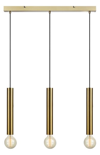 Markslöjd 108261 - Lampadario su filo SENCILLO 3xE27/40W/230V oro