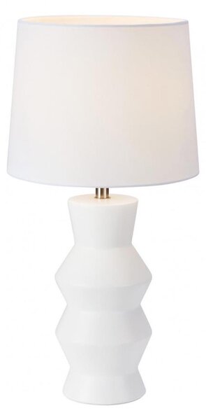 Markslöjd 108448 - Lampada da tavolo SIENNA 1xE27/40W/230V bianco