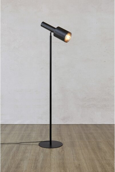Markslöjd 108542 - Lampada da terra OZZY 1xE27/40W/230V nero