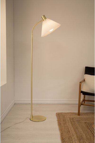 Markslöjd 108569 - Lampada con piedistallo MIRA 1xE27/40W/230V oro