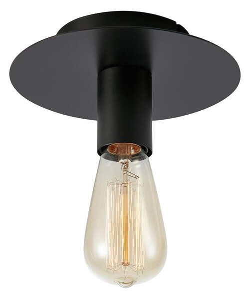 Markslöjd 108540 - Plafoniera PIATTO 1xE27/40W/230V nero