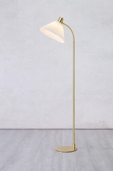 Markslöjd 108569 - Lampada con piedistallo MIRA 1xE27/40W/230V oro