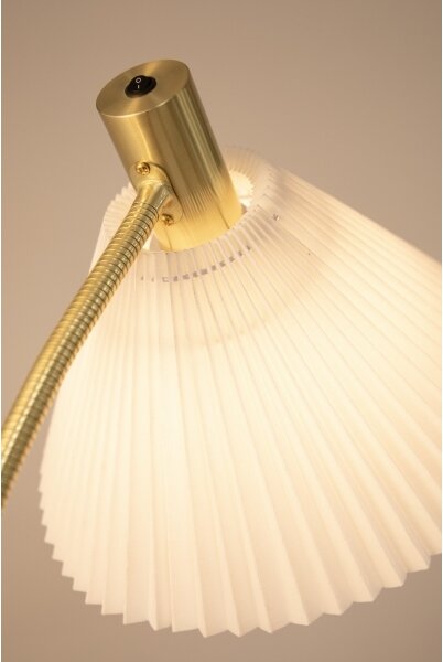 Markslöjd 108569 - Lampada con piedistallo MIRA 1xE27/40W/230V oro