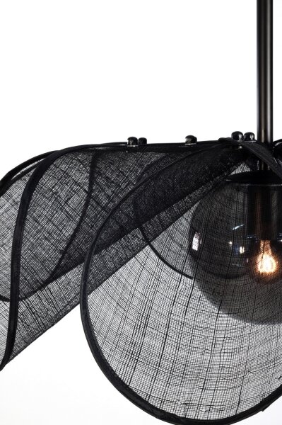 Markslöjd 108660 - Lampadario a sospensione con filo STYRKA 1xE27/40W/230V diametro 63 cm nero