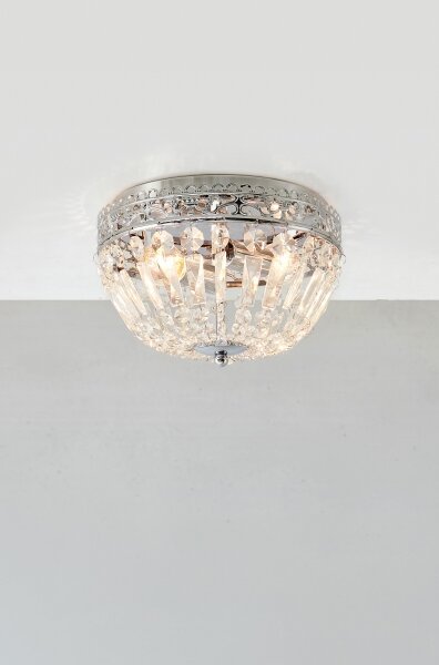 Markslöjd 108599 - Plafoniera ETIENNE 2xE14/40W/230V cromo lucido